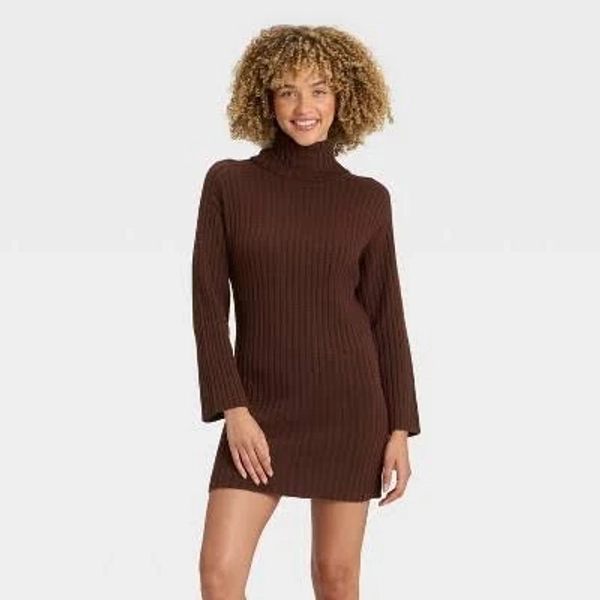A New Day Women's Mini Sweater Dress
