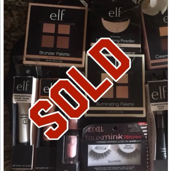 Elf e.l.f. Assorted Mixed ELF Cosmetics Lot with No Duplicates
