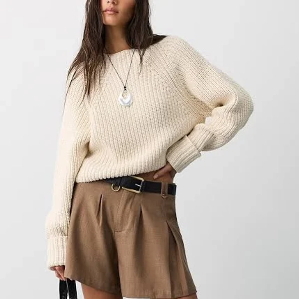 Free People Low Tide Knit Pullover