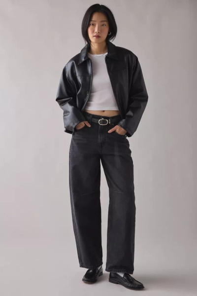 BDG Logan Buckle Baggy Barrel Jean