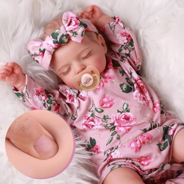Babeside Lifelike Reborn Baby Dolls - Sleeping Realistic Newborn Soft