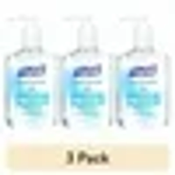 (3 pack) PURELL® Advanced Hand Sanitizer Refreshing Gel, 8 oz Pump Bottle (Adult)