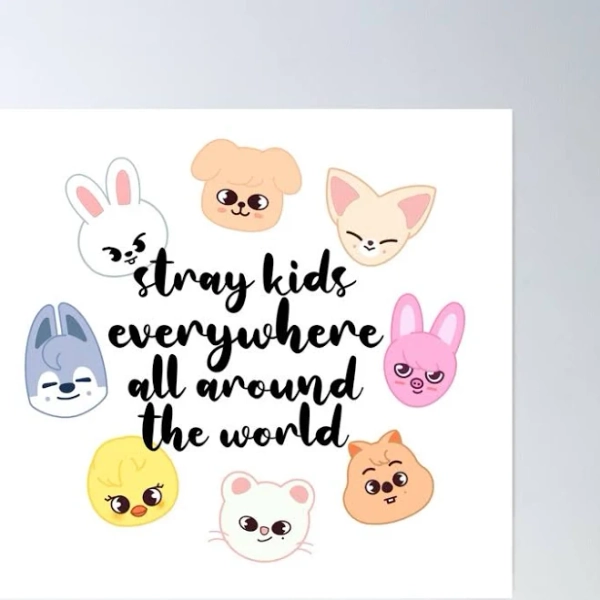 Skzoo Stray Kids Stray Kids Poster by PrintStay