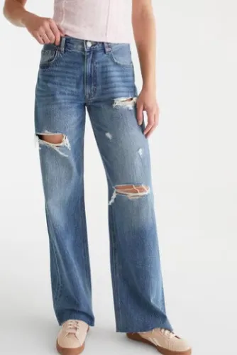 High-Rise Baggy Wide Leg Jean