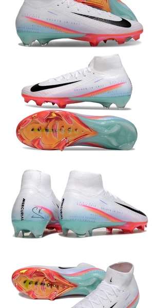 Nike Mercurial Superfly 10 Elite FG Blanco Negro in 2025 | Best soccer shoes, Soccer shoes, Girls soccer cleats