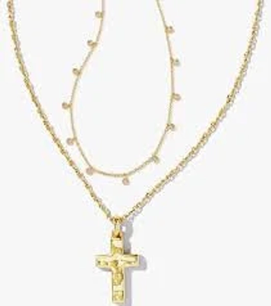 Kendra Scott Amelia Cross Necklace Set