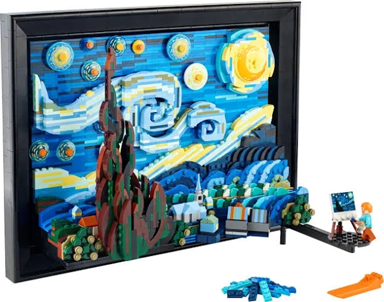 LEGO Ideas Vincent van Gogh The Starry Night