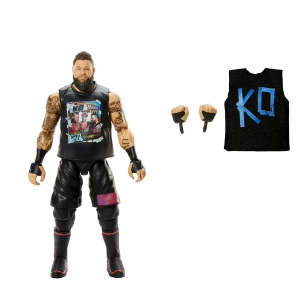 WWE Elite Kevin Owens Action Figure, Series #116 6-inch Collectible with Articulation & Accessories