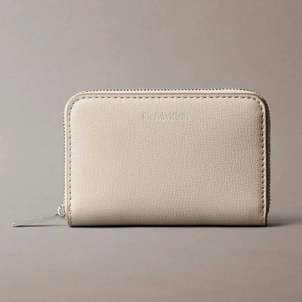 Calvin Klein Women's Foil Logo Square Zip Wallet