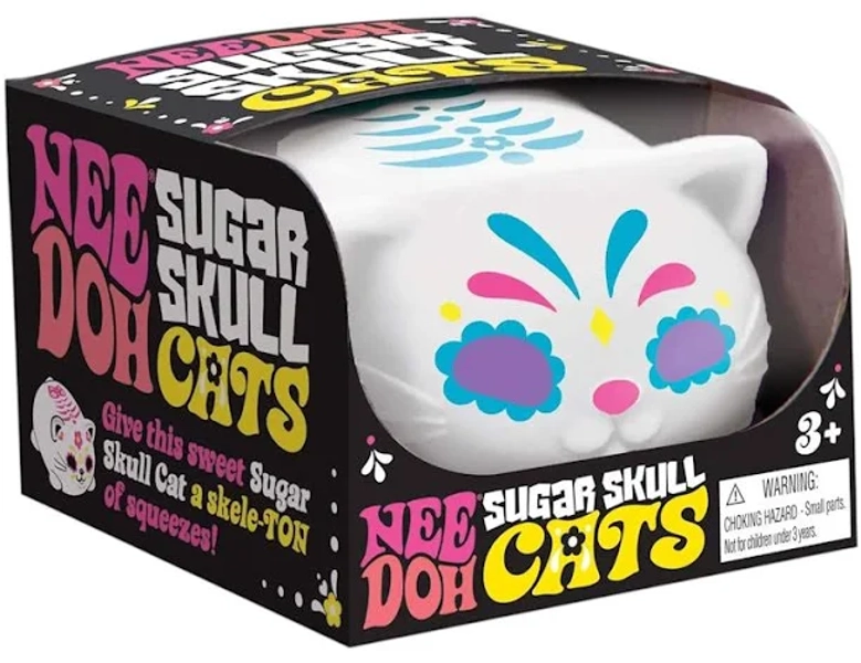 Nee Doh Sugar Skull Cats