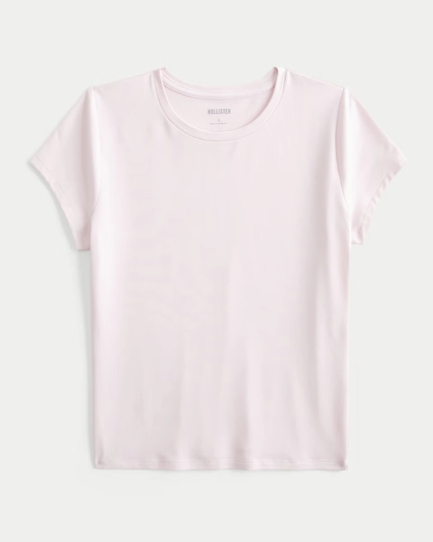 Seamless Fabric Crew Baby Tee