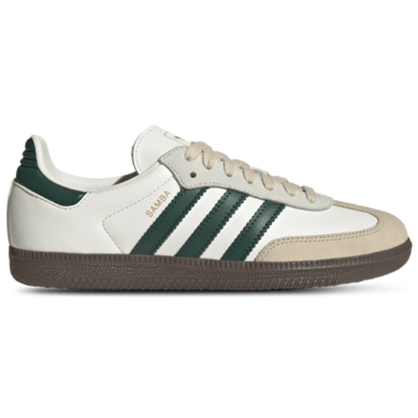 adidas Womens adidas Originals Samba - Womens Shoes Off White/Collegiate Green/Sand Strata Size 11.0