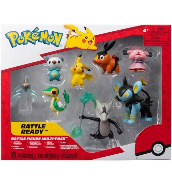 Pokemon Battle Figure 8-Pack