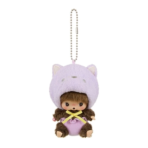 Bebichhichi Cat Keychain - Monchhichi