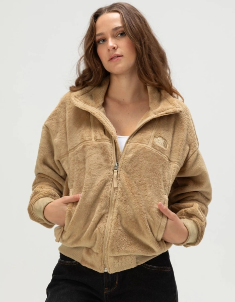 THE NORTH FACE Osito Luxe Womens Jacket - KHAKI
