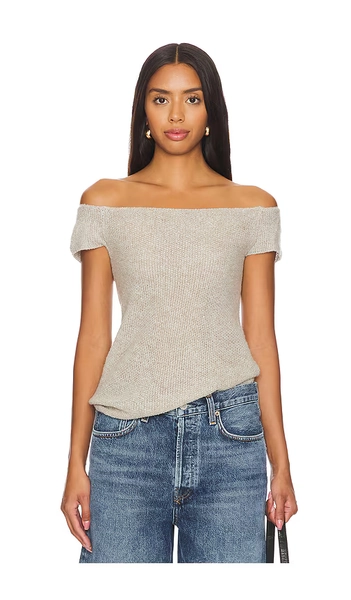 Malia Open Back Knit Top