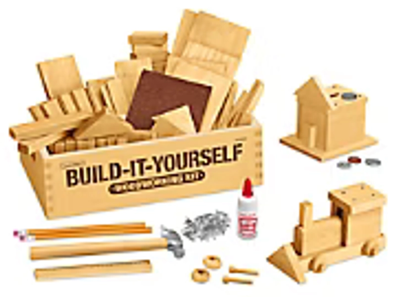Build-It-Yourself Woodworking Kit