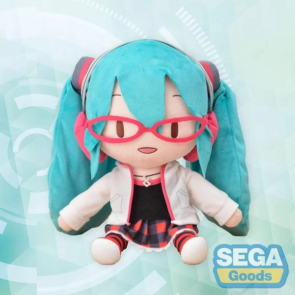 Hatsune Miku Project Diva Arcade Future Tone Fuwa Petit Plush Figure Miku 30cm
