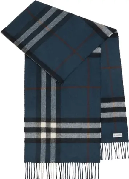 Giant Check Cashmere Scarf
