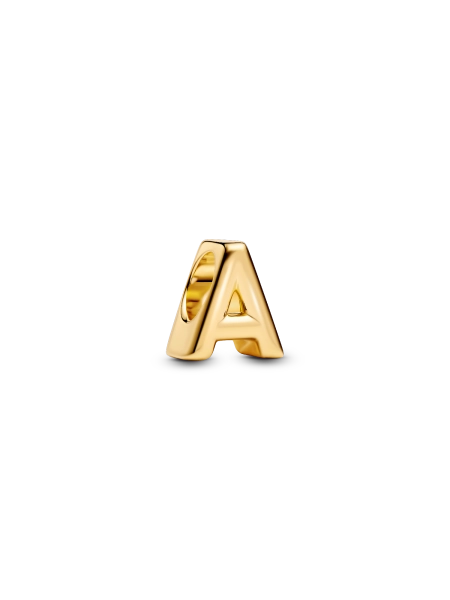 Letter A Alphabet Charm