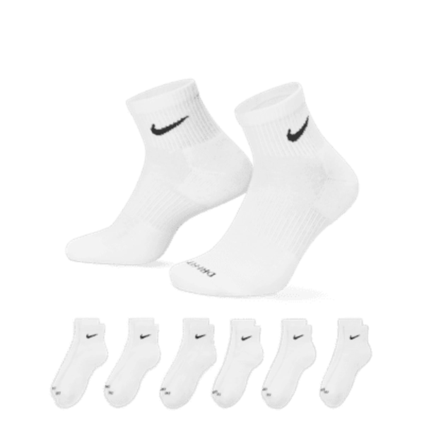 Nike Everyday Plus Cushioned Training Ankle Socks (6 Pairs)