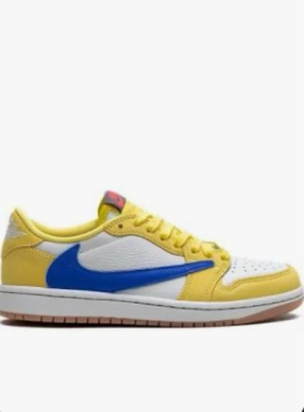 Jordan - x Travis Scott Air Jordan 1 Retro Low "Canary" sneakers 