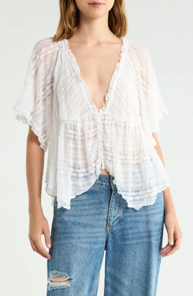 In Your Dreams Lace Top