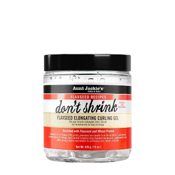 Aunt Jackie's Flaxseed Don't Shrink Curling Gel - 15oz