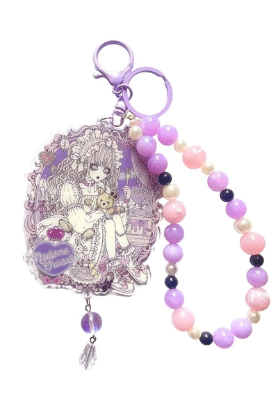 Yoh's Monochrome World x Madame Chocolat Deluxe Charm Keyring
