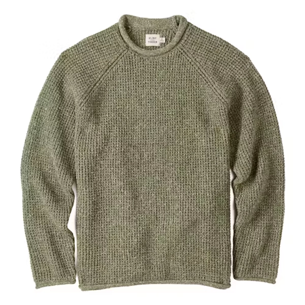 Recycled Cotton Headlands Rollneck Sweater