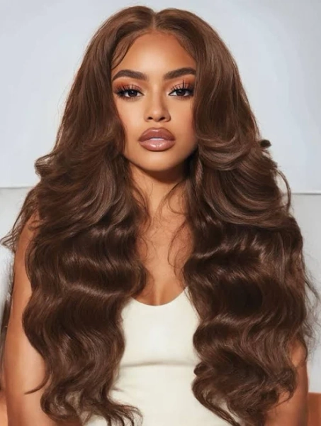 UNice 13x4 Pre-Everything Lace Frontal Loose Wave Wig Drawstring & Face Framing Layers