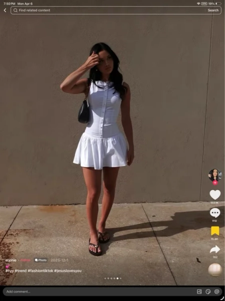 Snapdragon Linen Dress