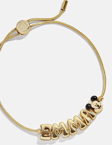 BaubleBar Disney Mickey Mouse Bubble Slider Custom Bracelet