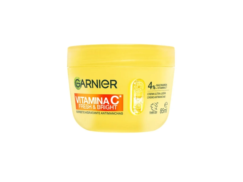CREME ROSTO GARNIER SORBET VITAMINA C 85ML