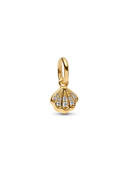 Sparkling Shell Mini Dangle Charm