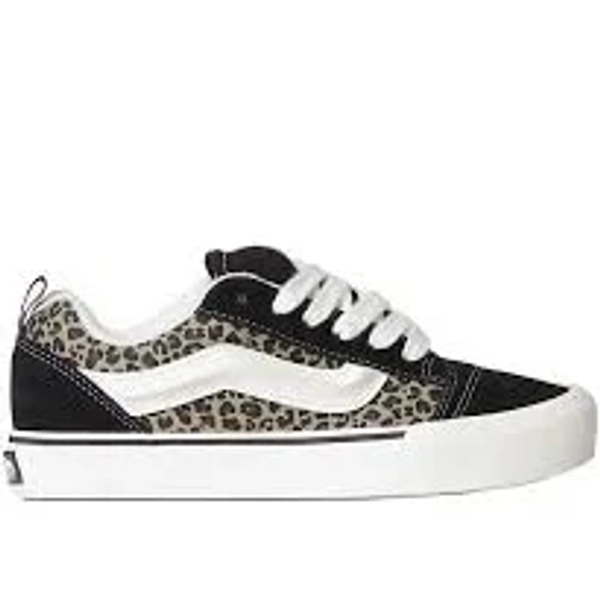 VANS Knu Skool Black / Leopard sneakers shoes