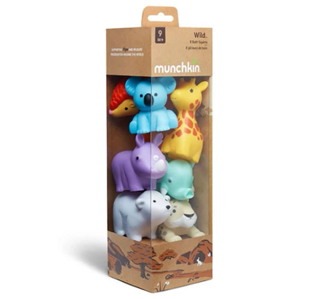 Munchkin Squirts Bath Toy 8 Pack