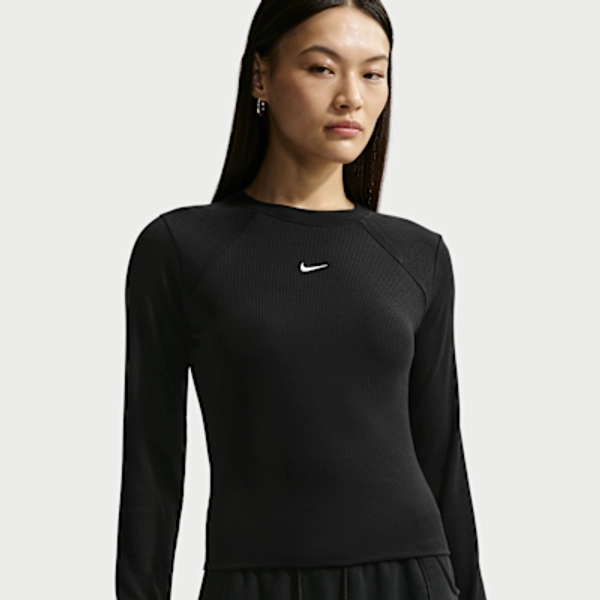Nike Sportswear Chill Knit Women's Tight Long-Sleeve Ribbed Top
