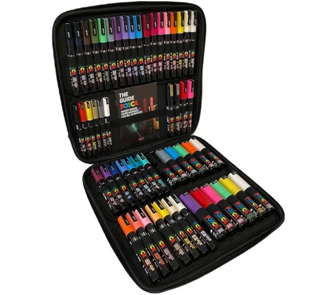 Uni Posca Marker Pen Set of 54