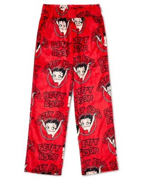 Betty Boop Plush Lounge Pants - Spencer's