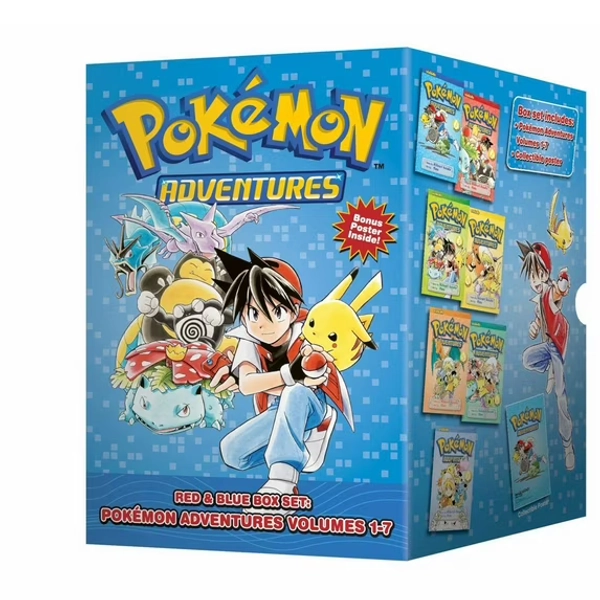 Pokémon Adventures Red and Blue Box Set (Set Includes Vols. 1-7) (Paperback)