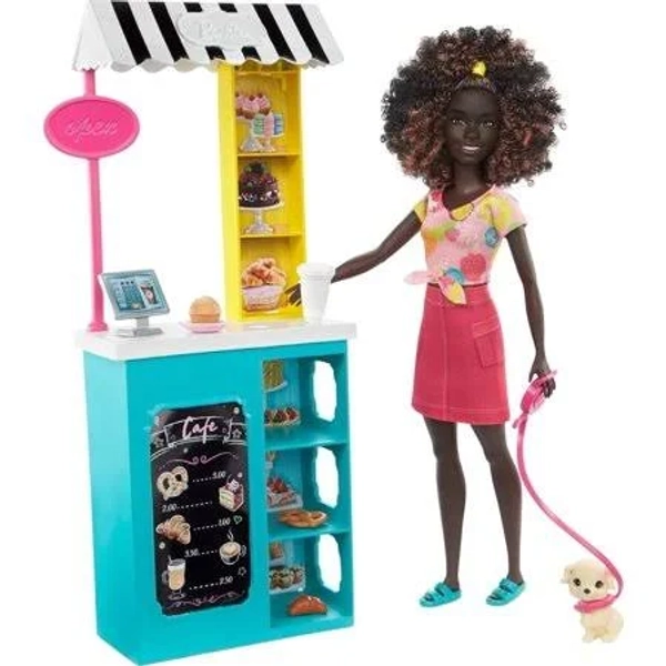 Barbie Life in the City Café Playset