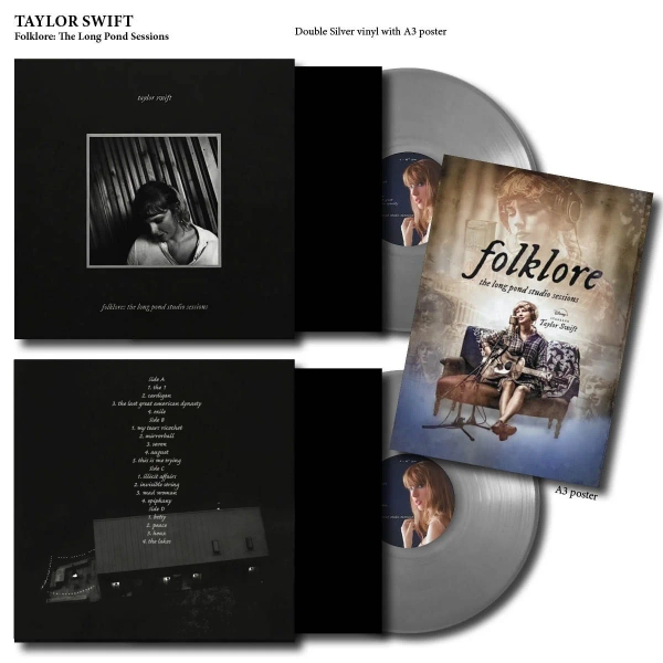 Taylor Swift - Folklore: The Long Pond Session Vinyl (seam split)