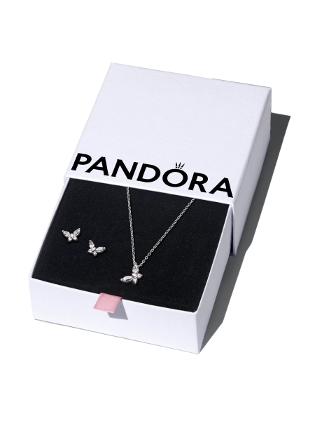 Sparkling Butterfly Jewelry Gift Set
