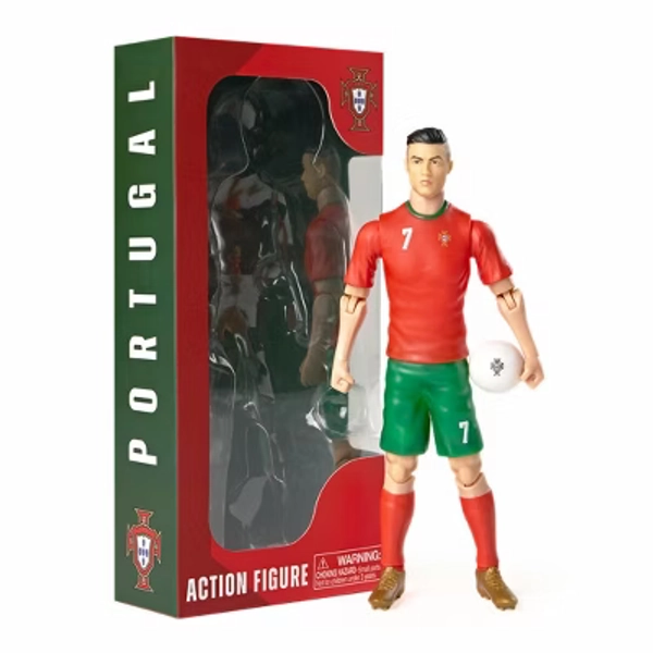 Banbo Toys SOCKERS Portugal Cristiano Ronaldo 8" Collectible Soccer Action Figure