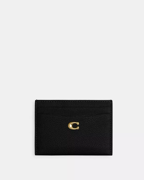 Brass/Black Essential Card Case