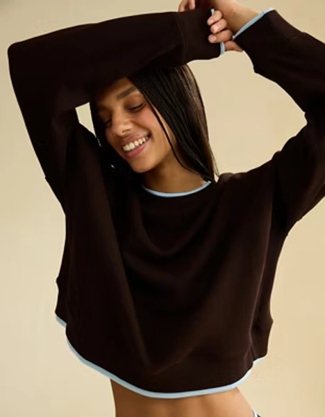 AE Twice As Nice Crew Neck Sweatshirt