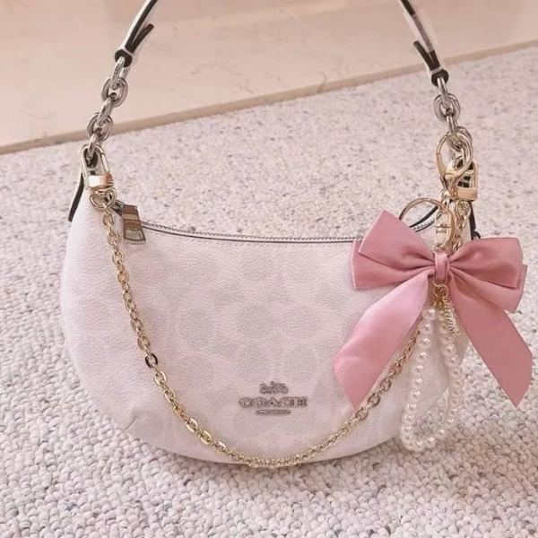 Coach NWT Mini Payton Bag In Signature Canvas - New Women | Color: Yellow