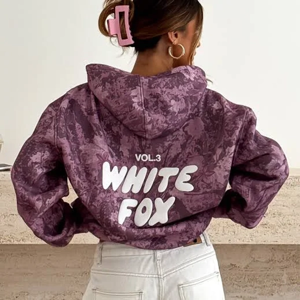 Offstage Printed Oversized Hoodie