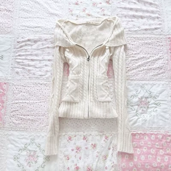 Kawaii Slim Fashion Y2k Knitted sweater Classic Minimalist Chic Casual Knitwear Solid color Unique Streetwear High street Top - AliExpress 200000345